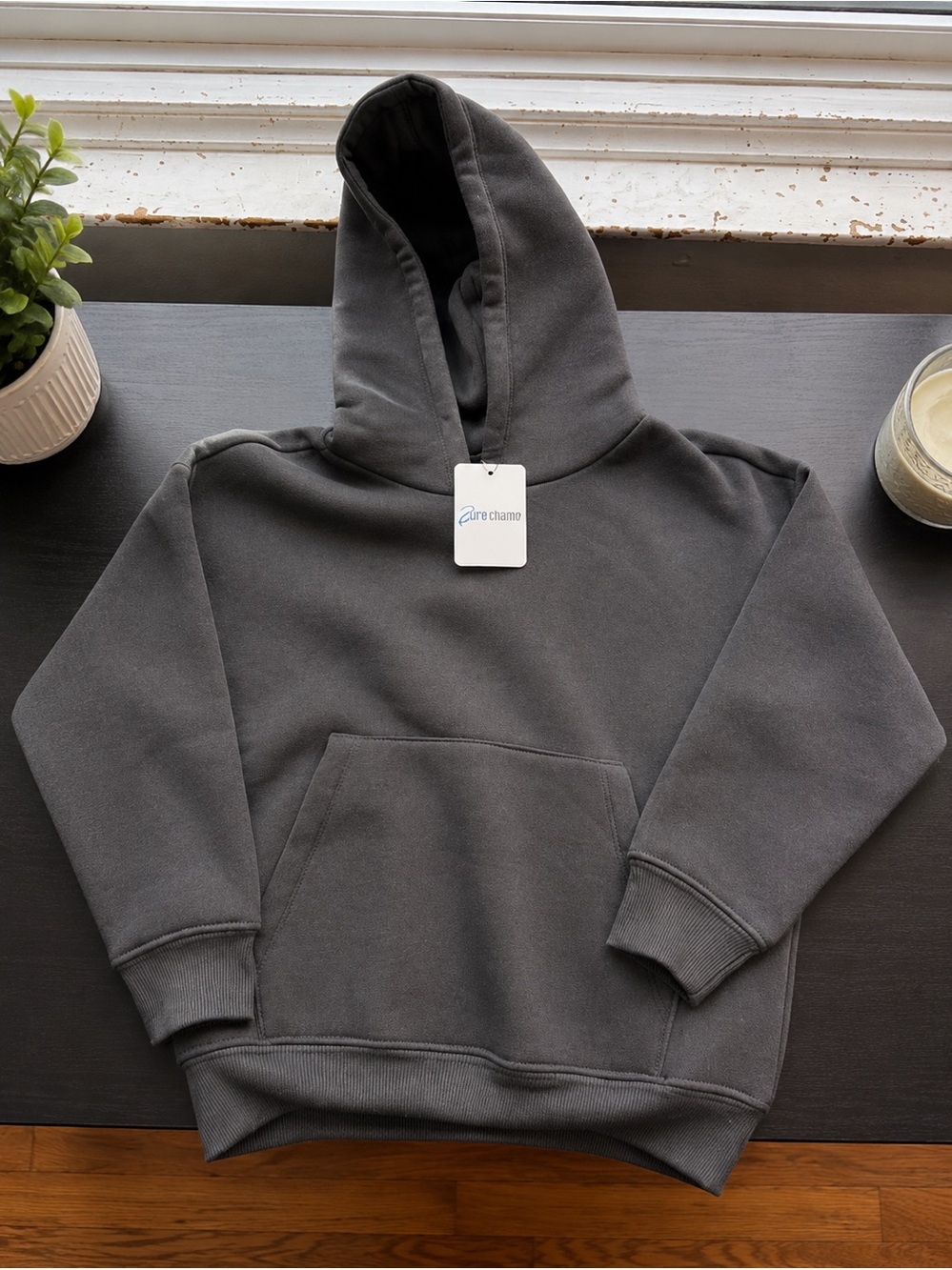 Kids Gray Hoodie Sweatshirt